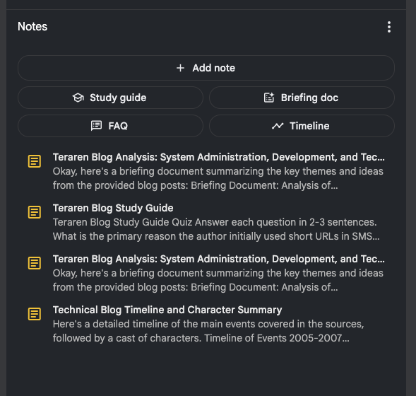 NotebookLMの追加機能