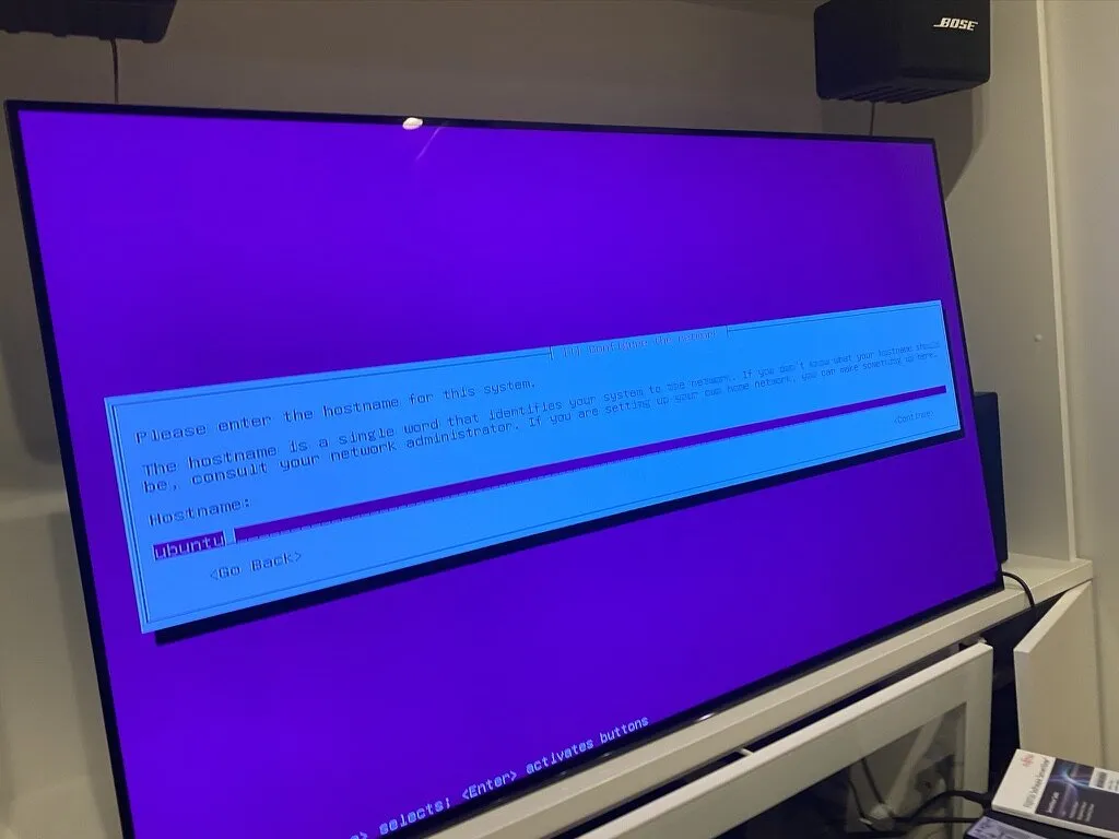 Ubuntu インストール画面 6