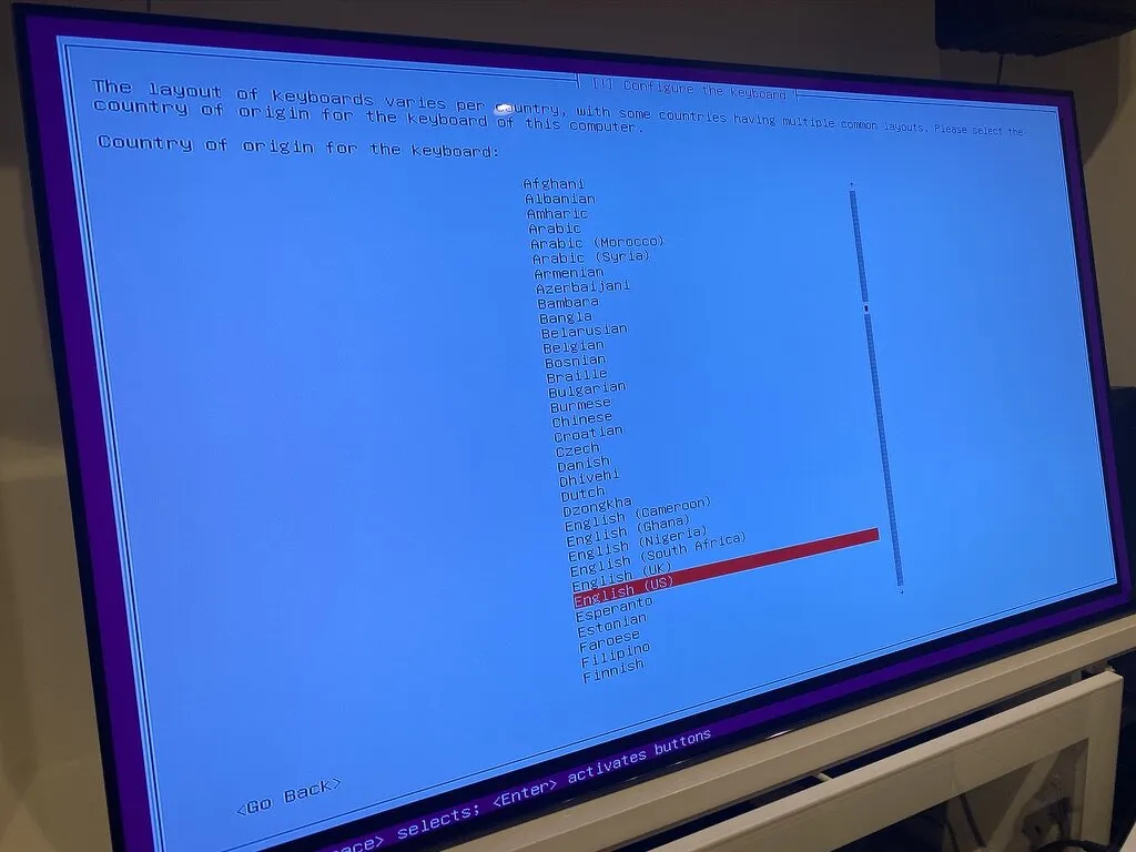 Ubuntu インストール画面 4