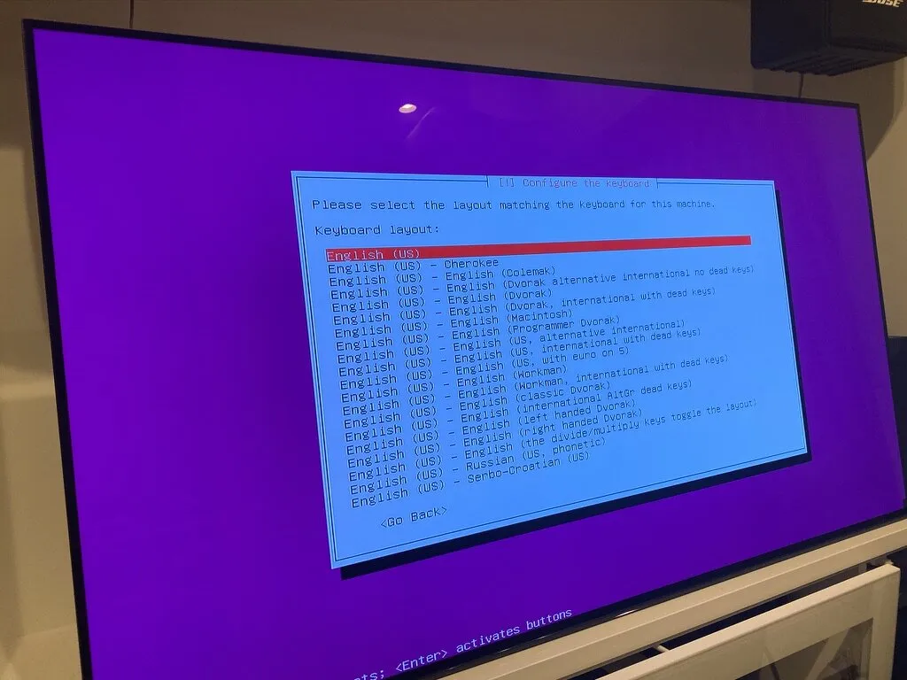 Ubuntu インストール画面 5