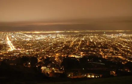 San Francisco night sight
