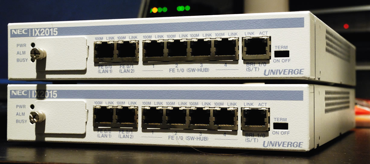 NEC IX2015設定要点と設定サンプル