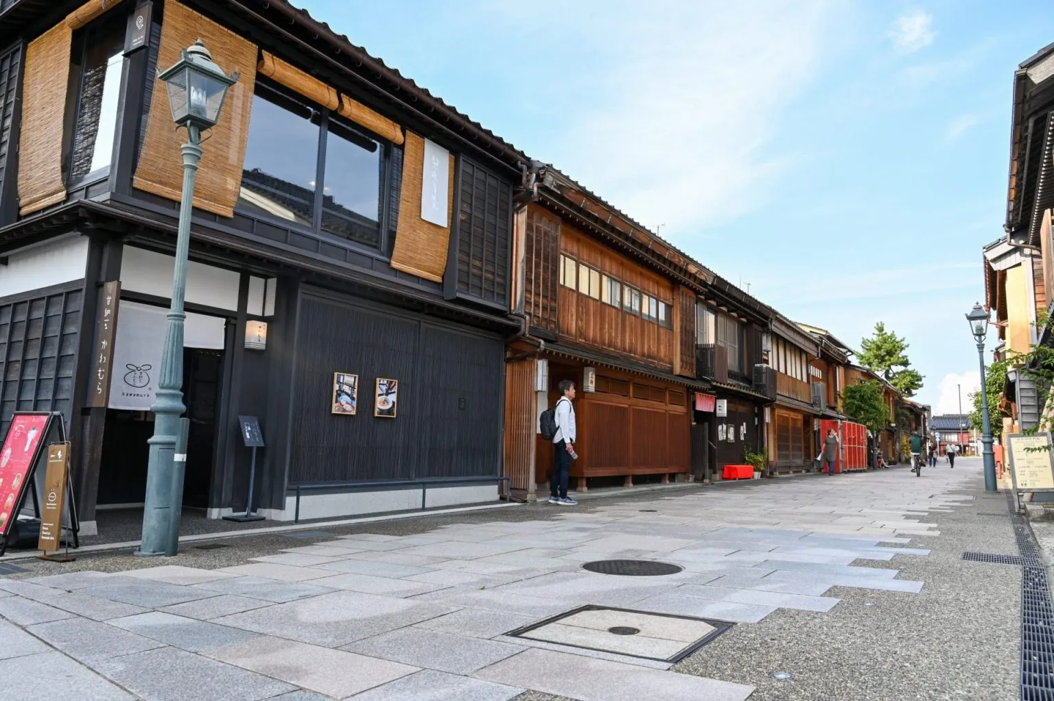 にし茶屋街の風景