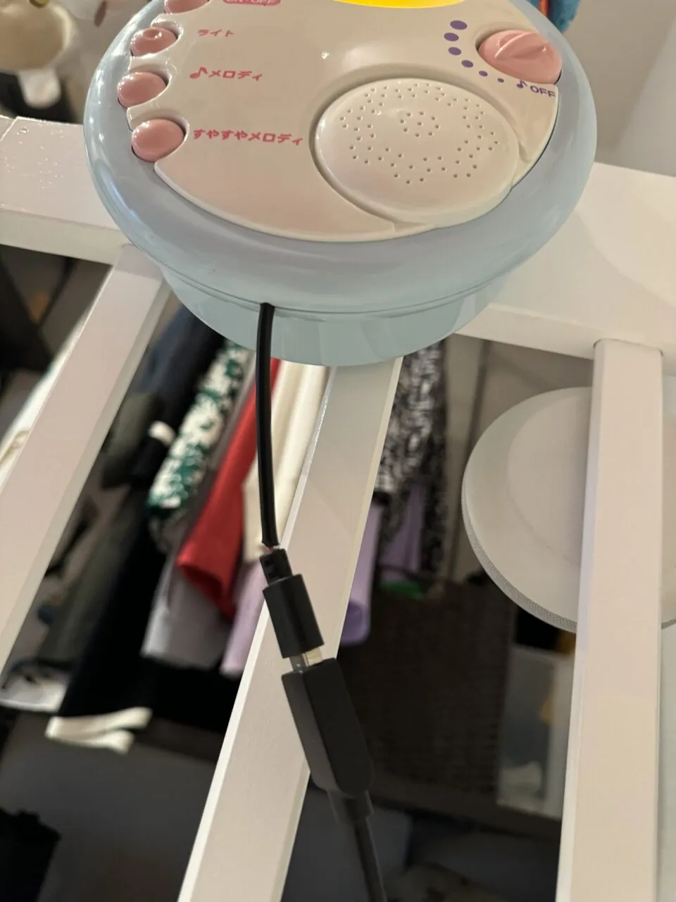 USB電源接続したメリー