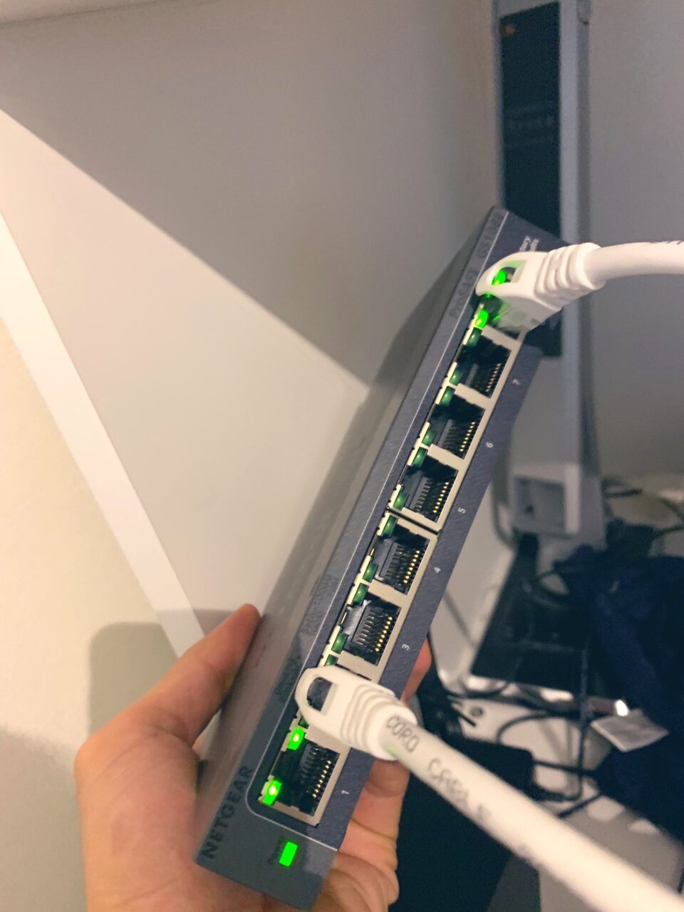 Netgear GS108Eで自宅VLAN