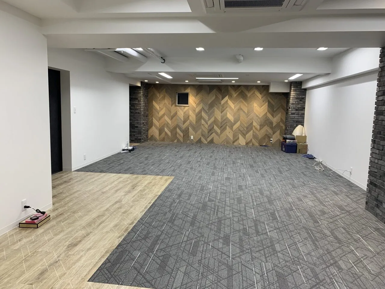 ケーブル敷設完了状態