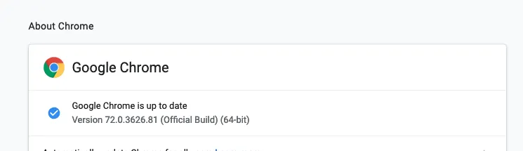 Chrome 72