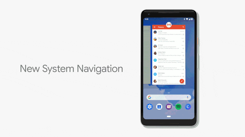 Android 9.0 Pie UI