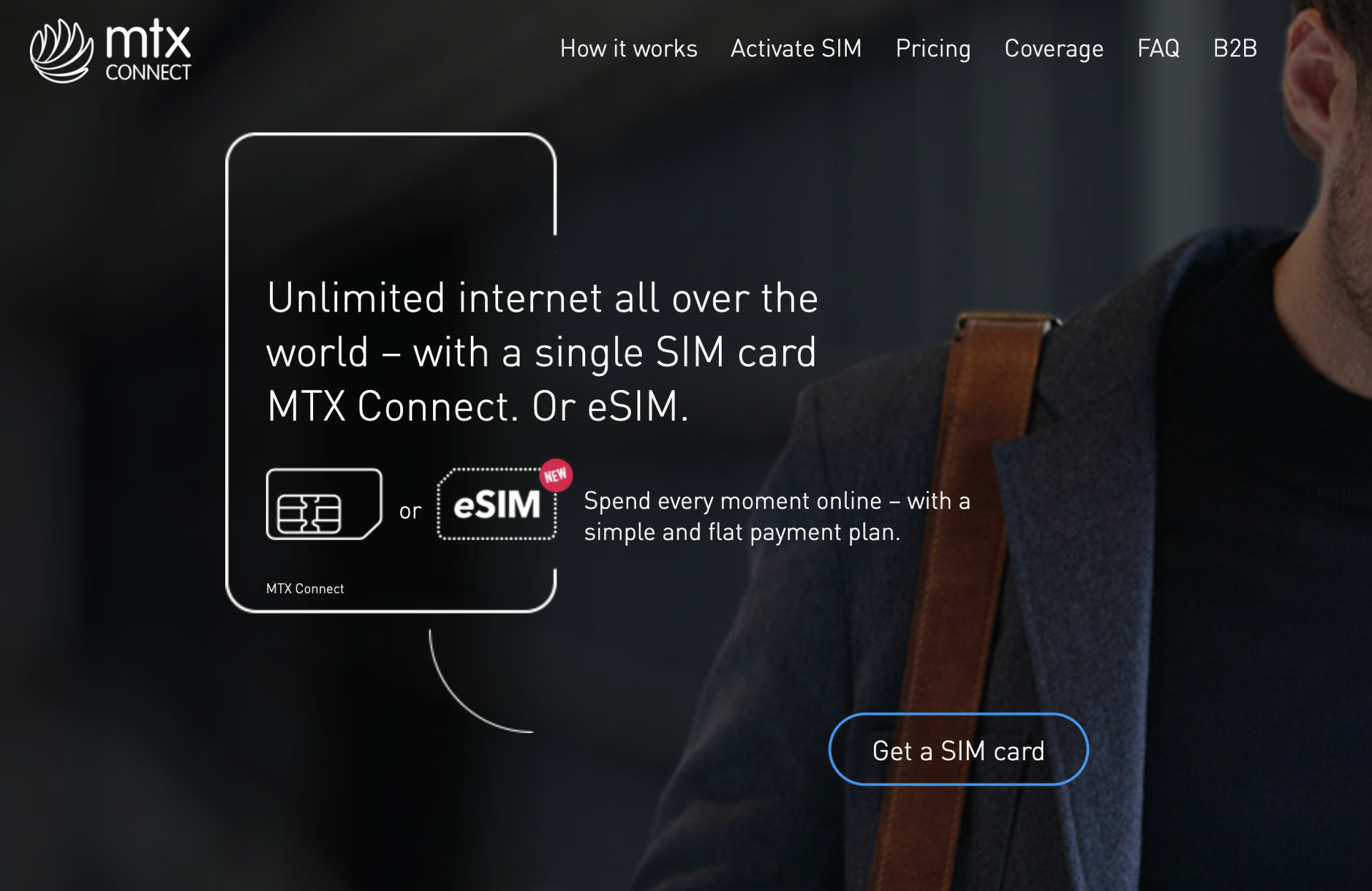MTX Connectウェブサイト