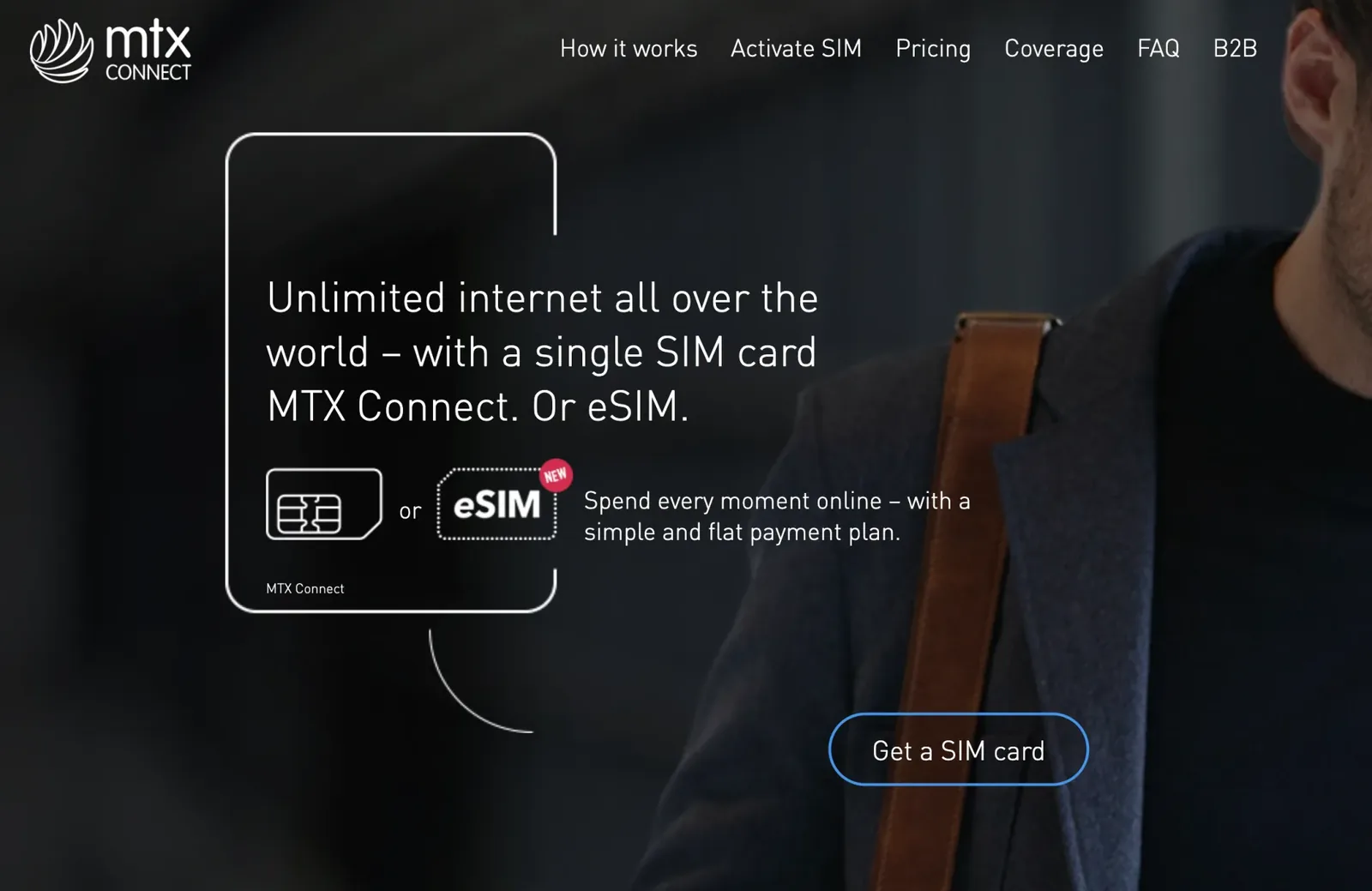 MTX Connectウェブサイト