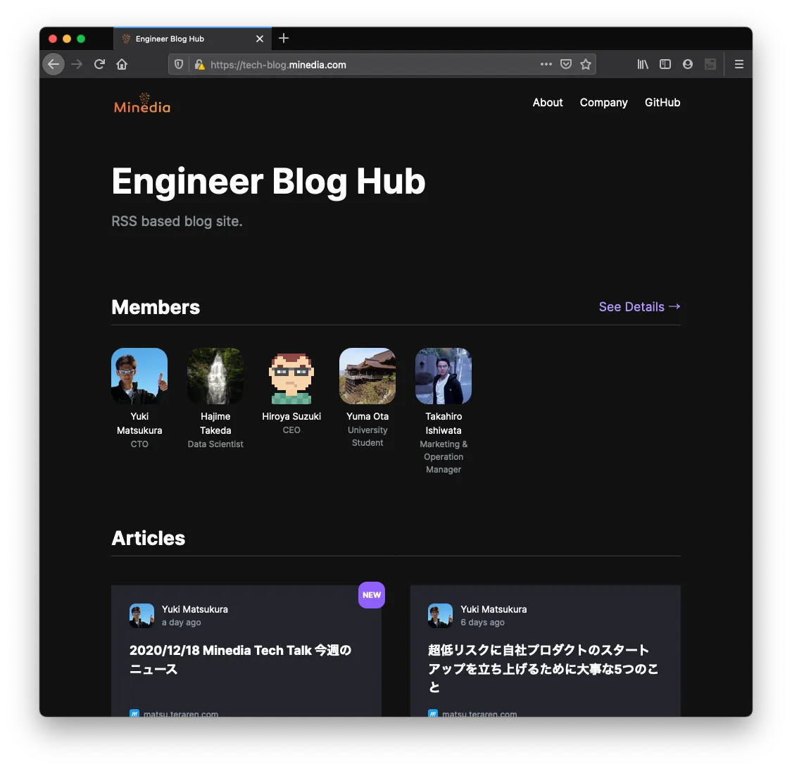 GitHub環境変数設定画面