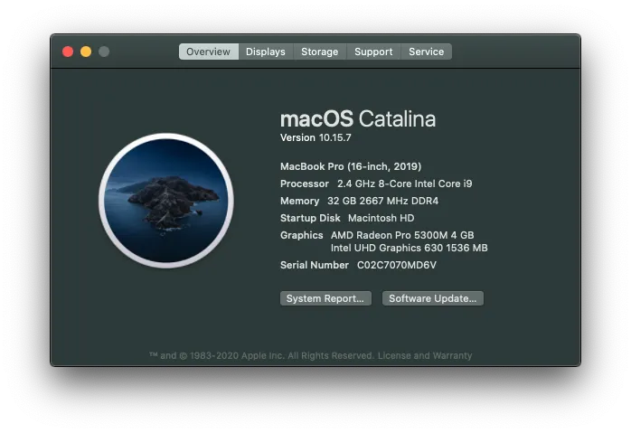 MacBook Pro外観