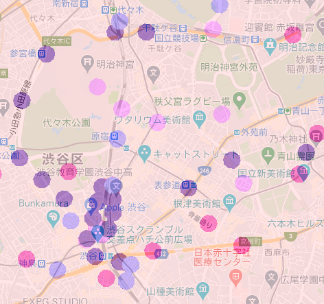 au 5G基地局カバー範囲