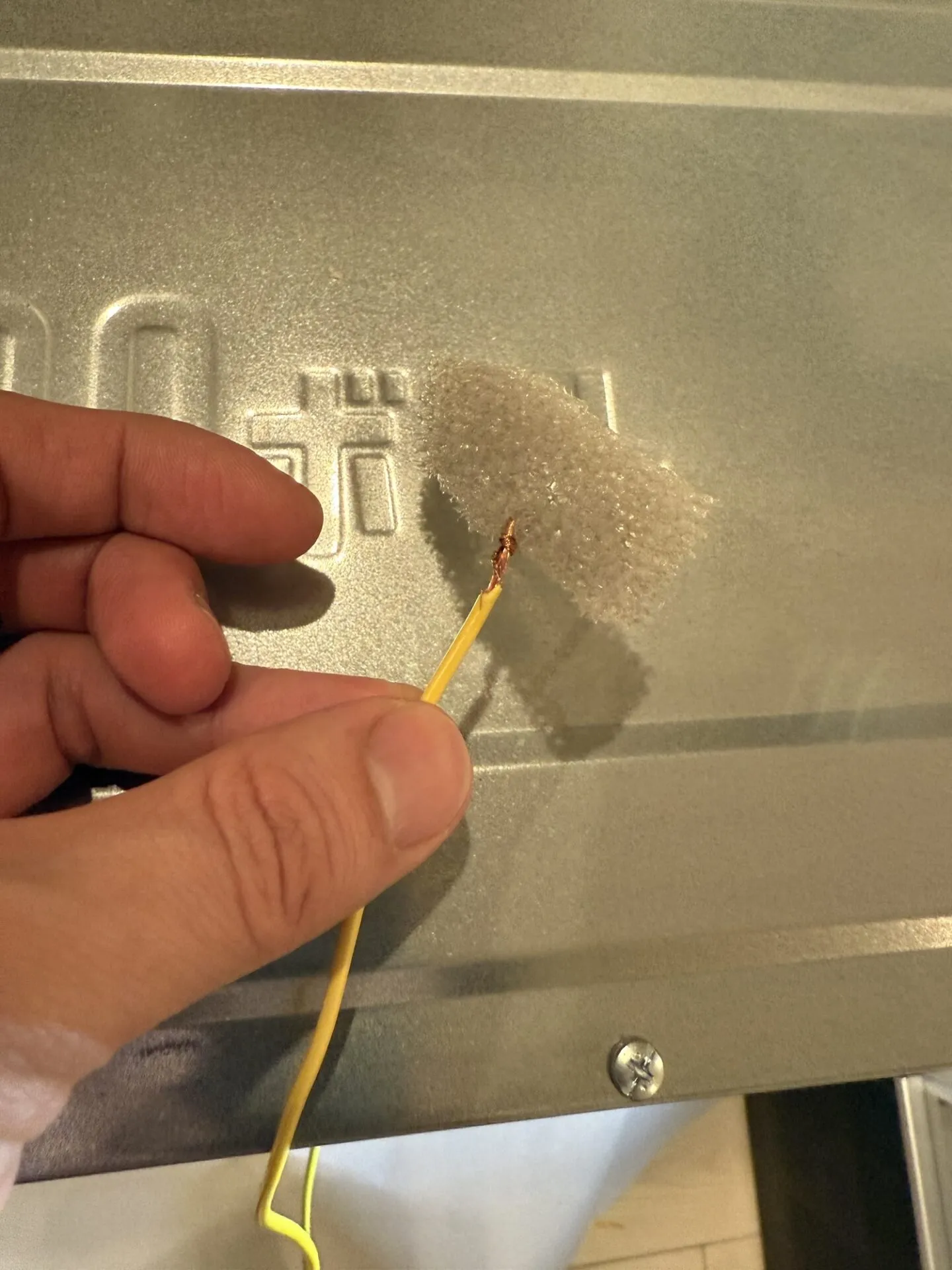 自作パイプ掃除ブラシ