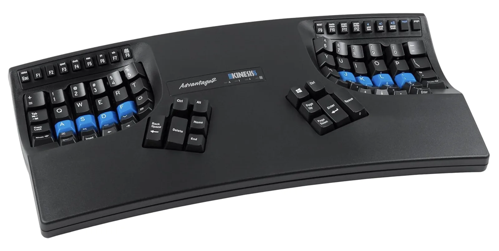 Kinesis Advantageのくぼんだキー配置