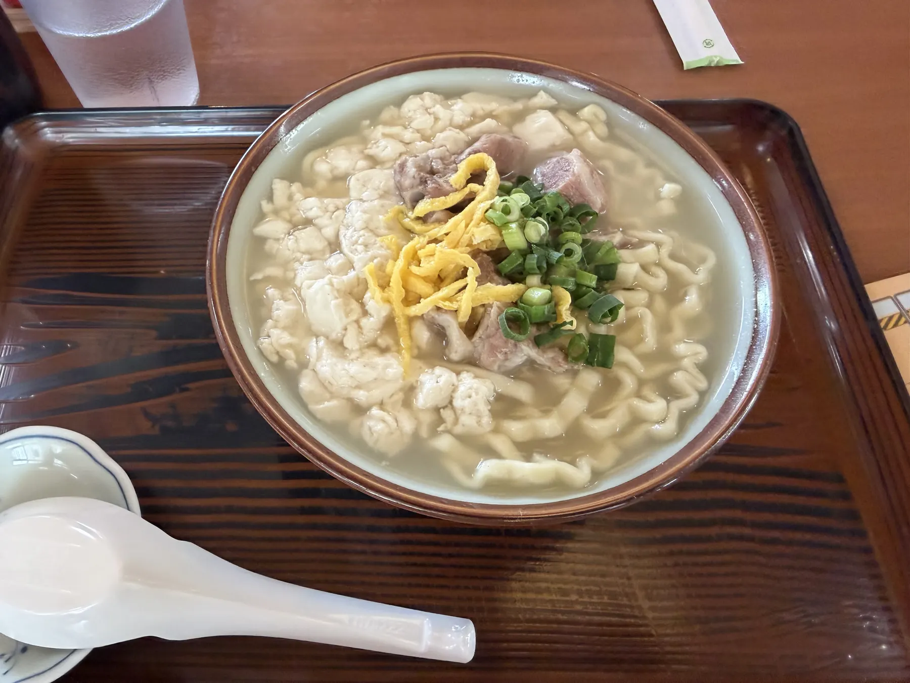 高江洲そばのゆし豆腐そば