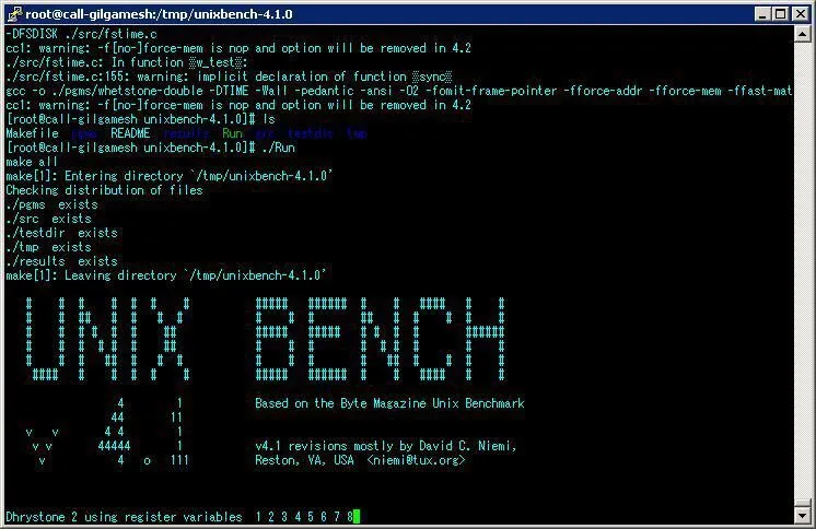 unix bench