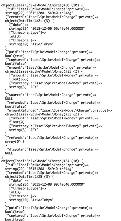 SPIKE TOKEN API result page