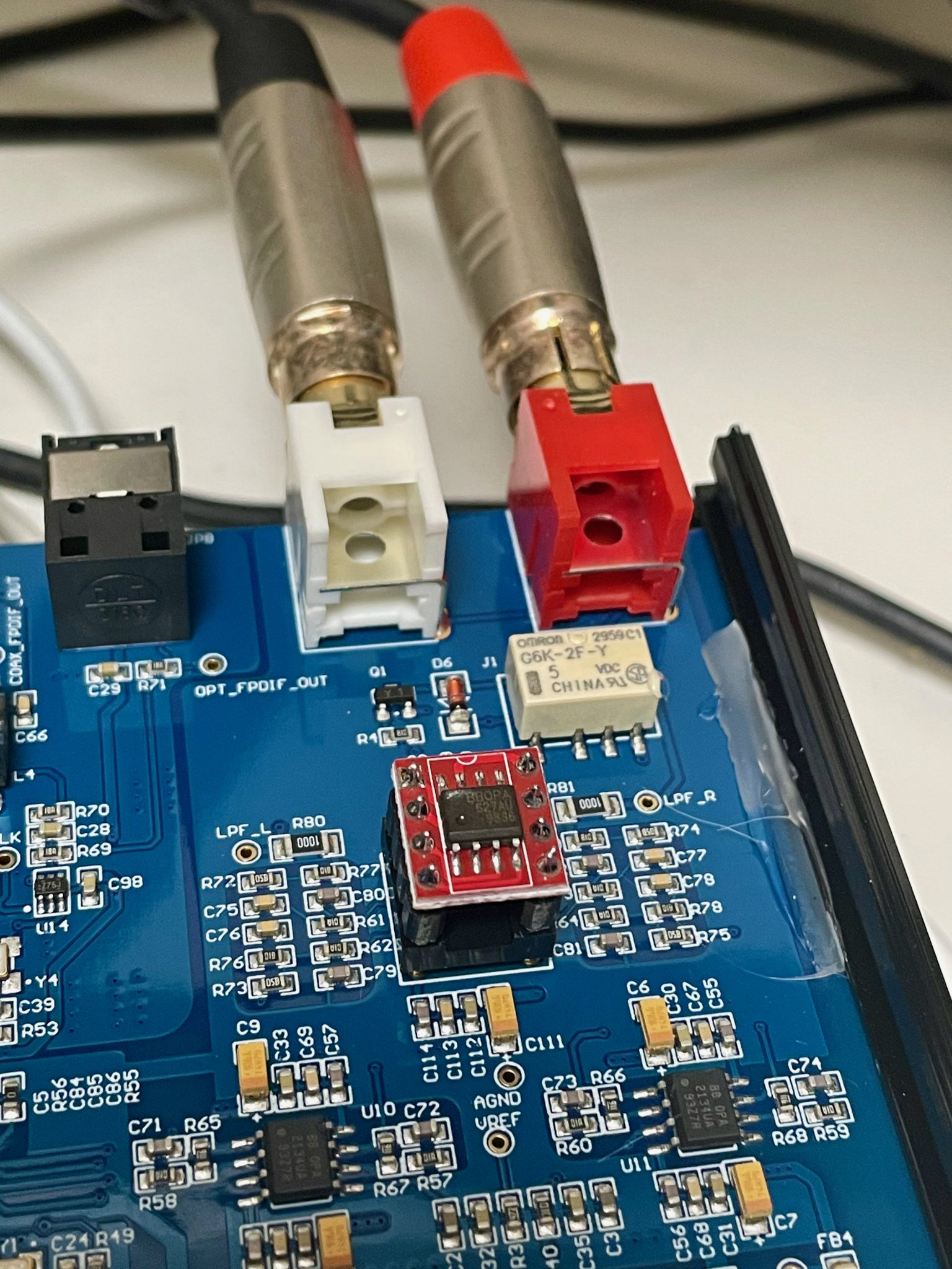TOPPING D10 USB DACのチップをOPA627AUに交換 | Matsubo Tech Blog